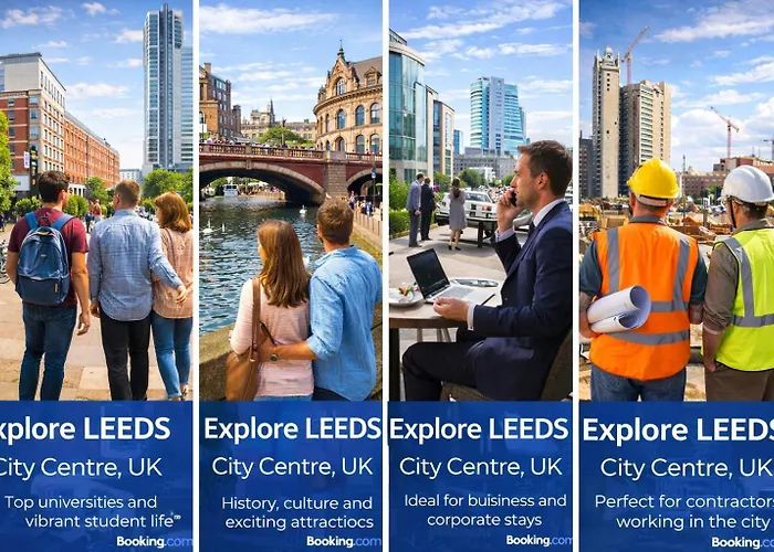 Prime Leeds- Spacious Cinema Апартаменти